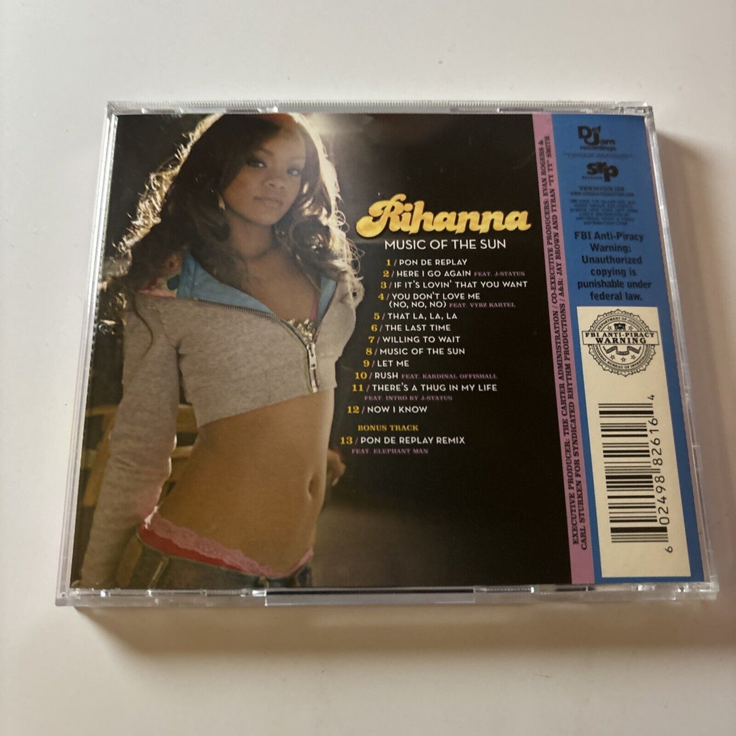 Rihanna - Music Of The Sun (CD, 2005) USA & B000493702