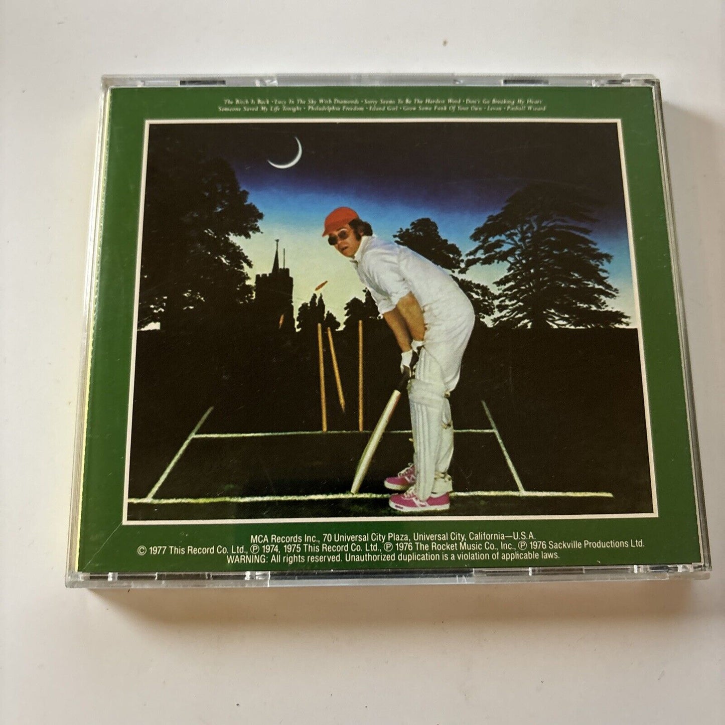 Elton John - Greatest Hits Volume II (CD, 1977) USA MCA Records mcad-37216