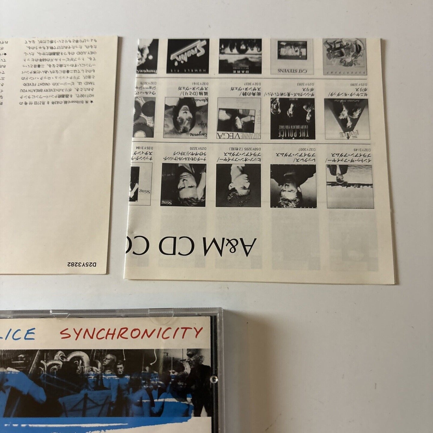 The Police - Synchronicity (CD, 1988) Japan d25y3282