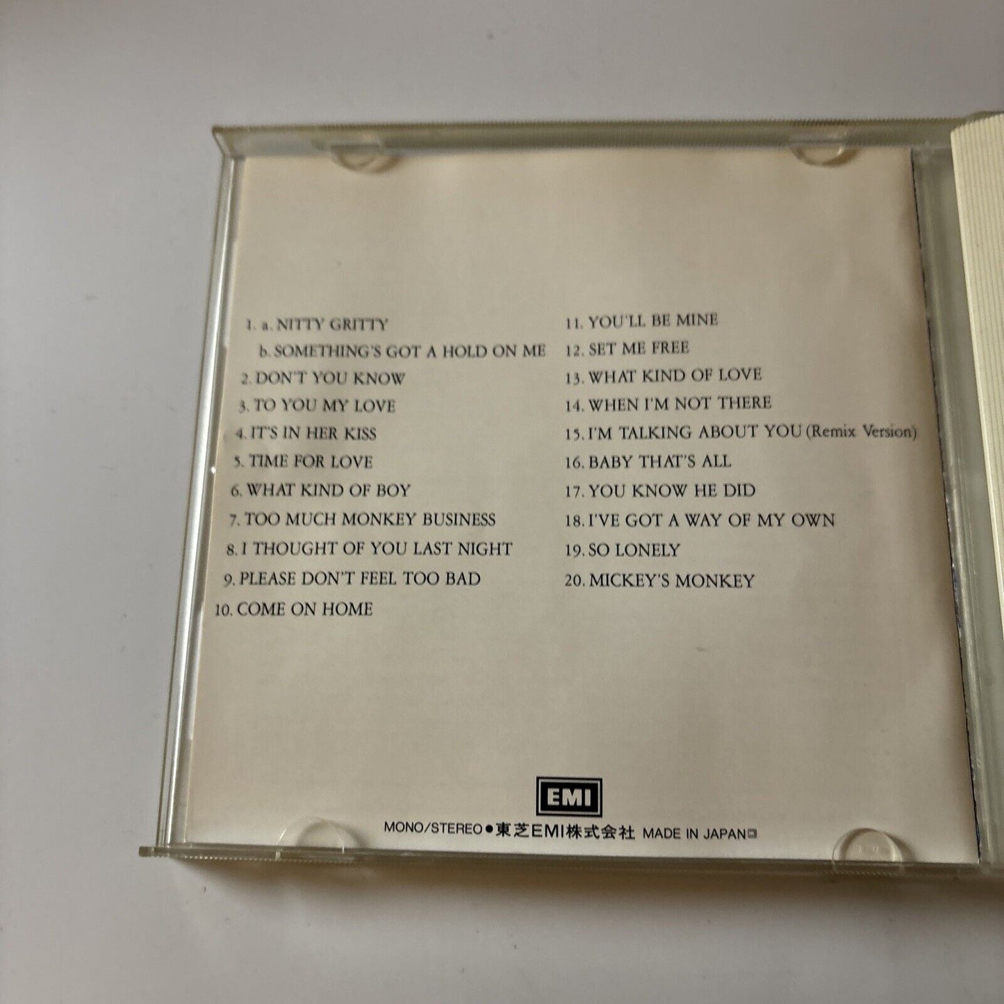 The Hollies - In The Hollies Style (CD, 1993) Japan TOCP-8001