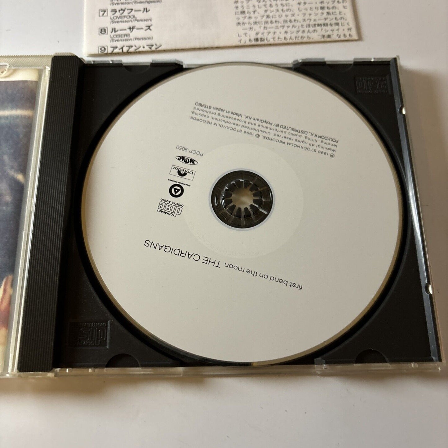 The Cardigans - First Band On The Moon [Bonus Japan Track] (CD, 1996) Pocp-9050