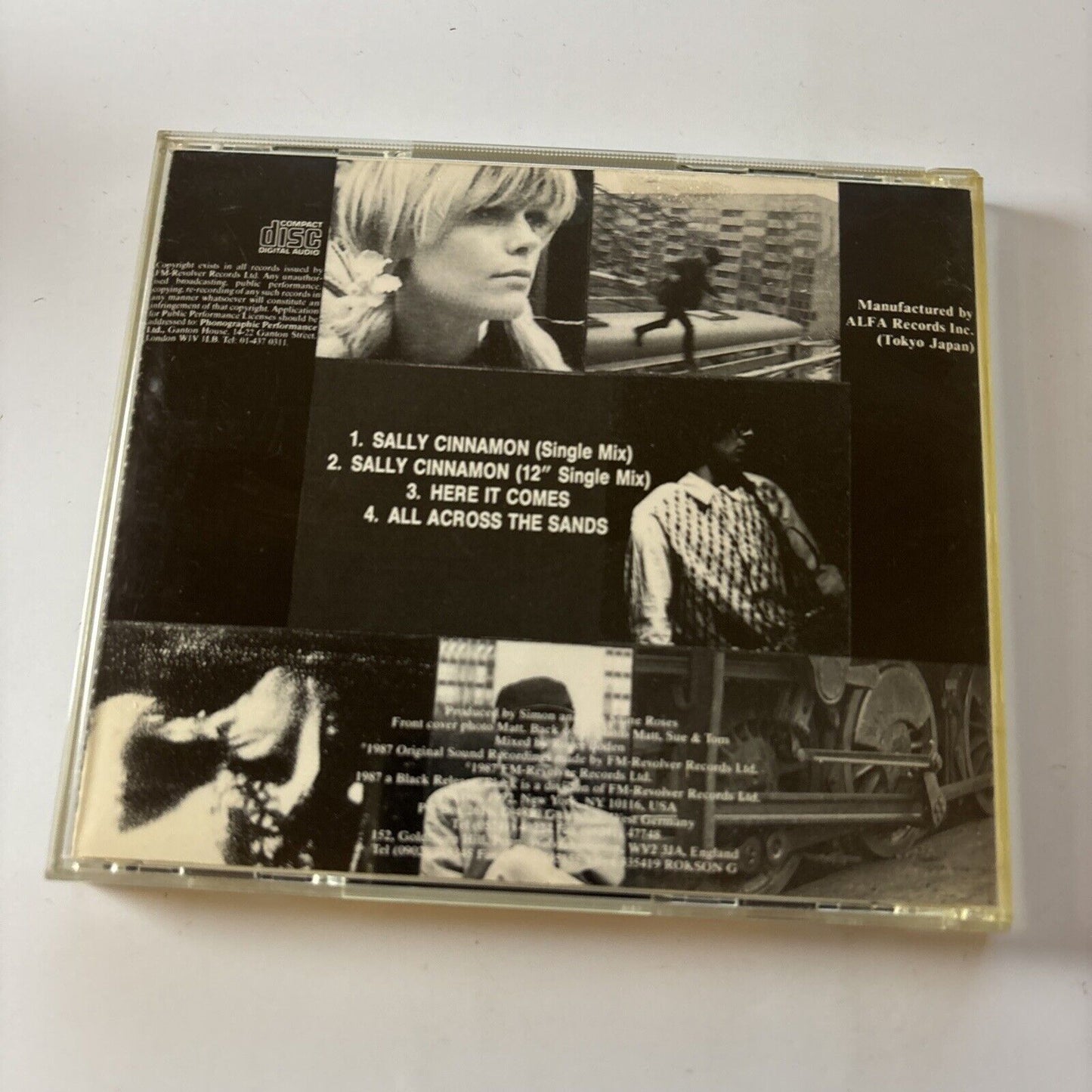 The Stone Roses - Sally Cinnamon (CD, 1991) Japan alcb-295