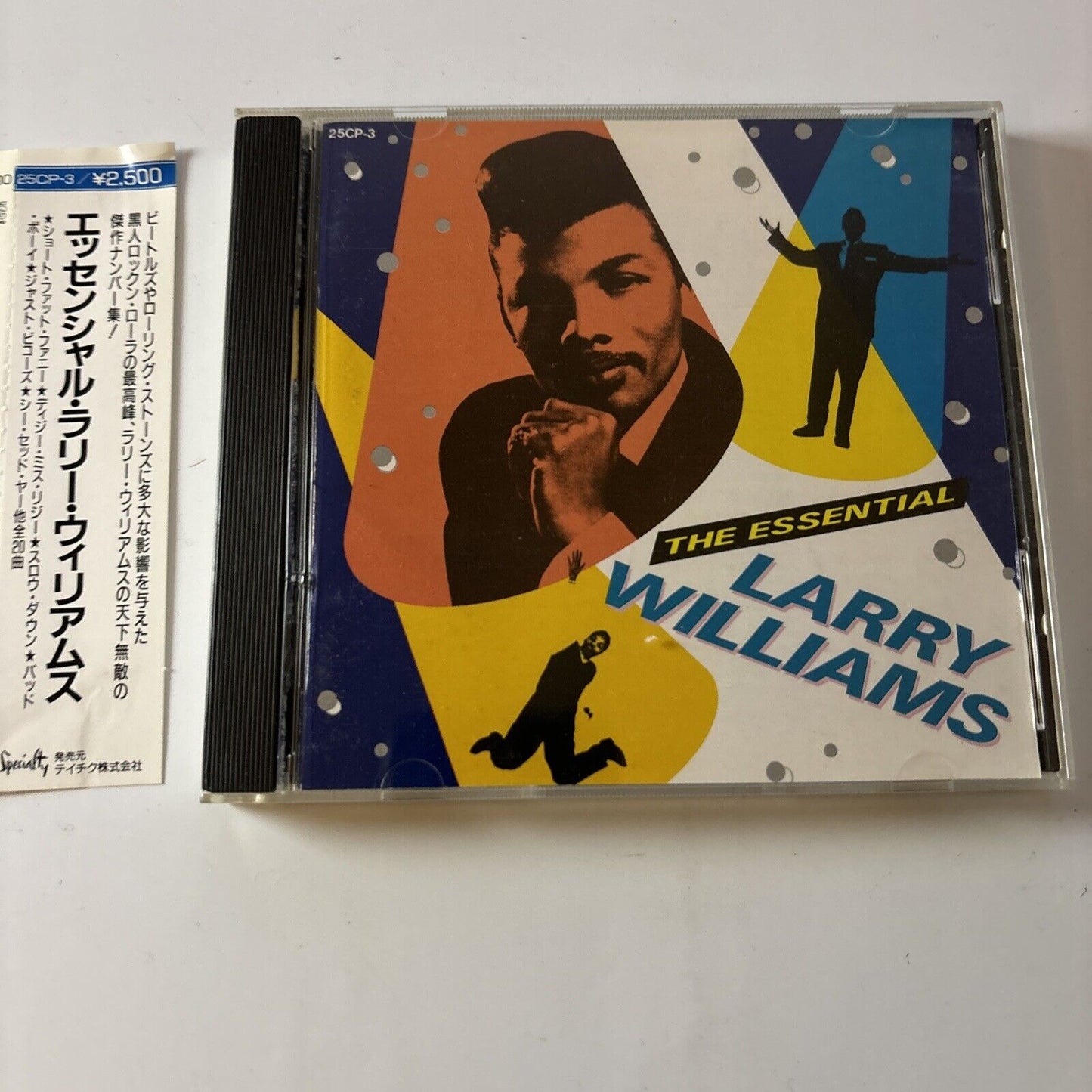 Larry Williams - The Essential Larry Williams (CD, 1988) Japan 25cp-3 Obi