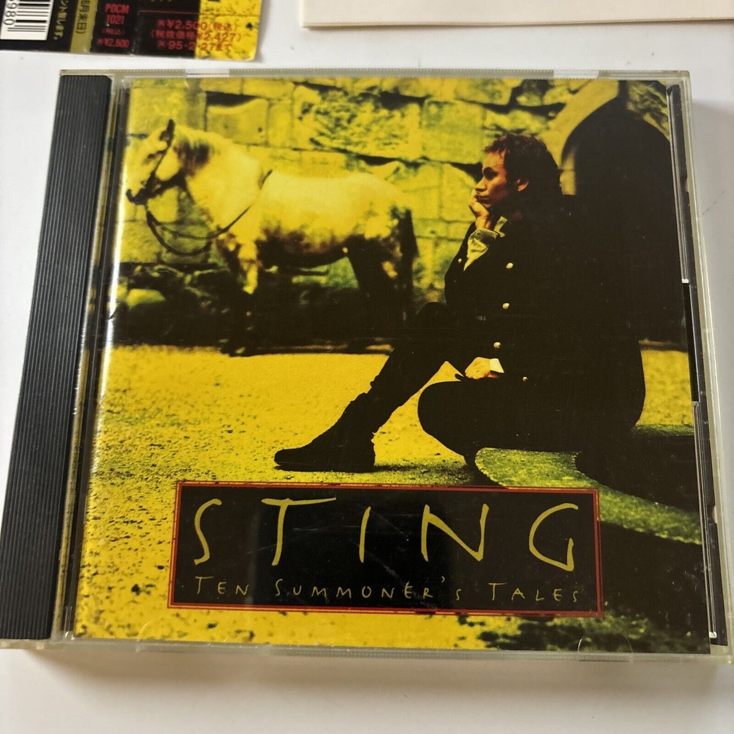 Sting - Ten Summoner's Tales (CD, 1993) Japan POCM-1021 A&M Obi