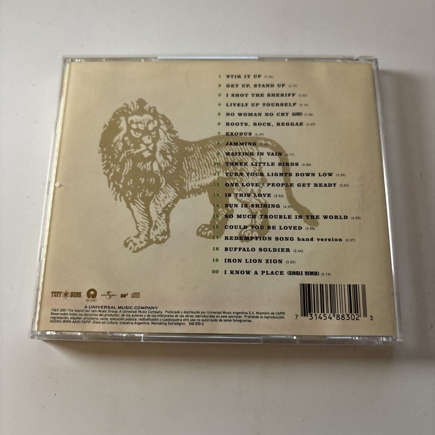 One Love: The Very Best Of Bob Marley & The Wailers (CD, 2001)