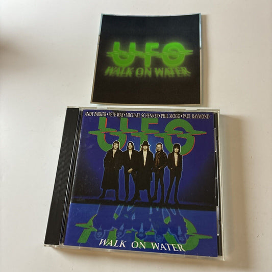 UFO - Walk On Water (CD, 1995) Japan xrcn-1237 + Sticker