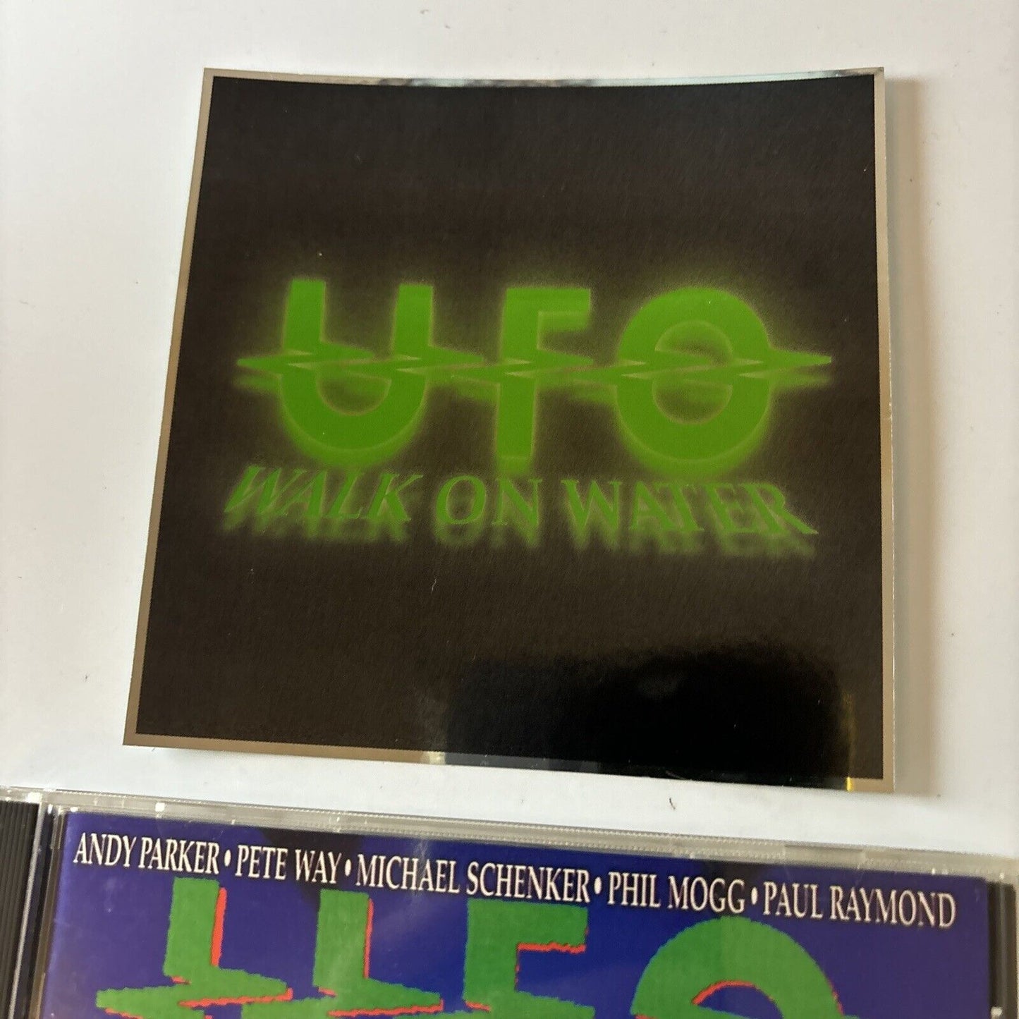 UFO - Walk On Water (CD, 1995) Japan xrcn-1237 + Sticker