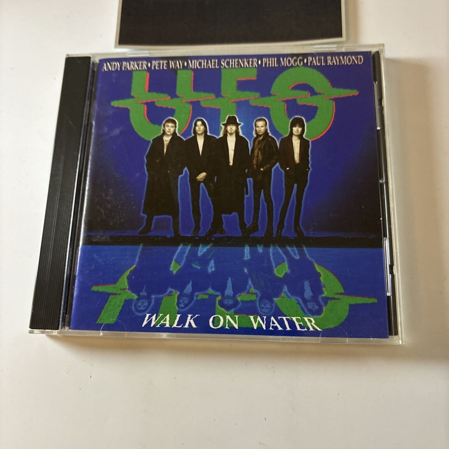 UFO - Walk On Water (CD, 1995) Japan xrcn-1237 + Sticker