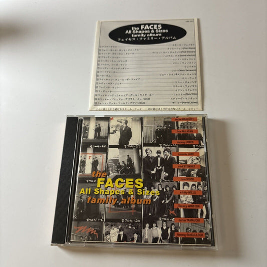 The Faces - All Shapes & Sizes Family Album (CD, 1996)  vsopcd231