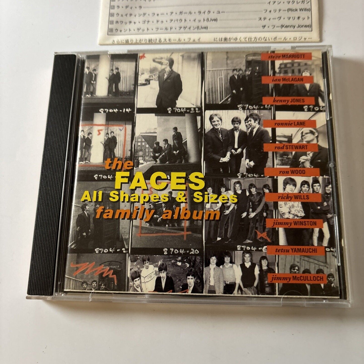 The Faces - All Shapes & Sizes Family Album (CD, 1996)  vsopcd231