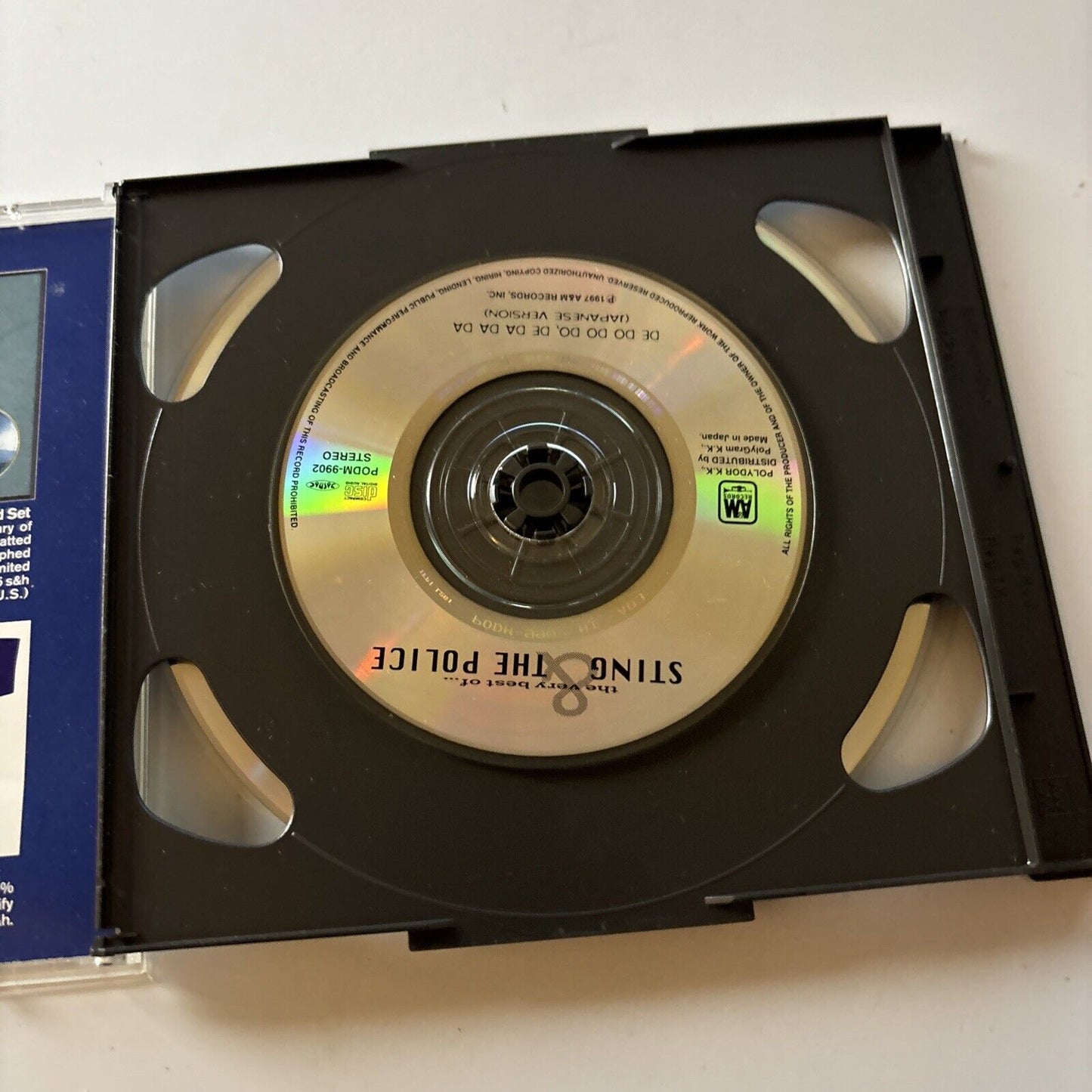 The Very Best Of Sting & The Police (CD, 1997) Japan pocm-1552