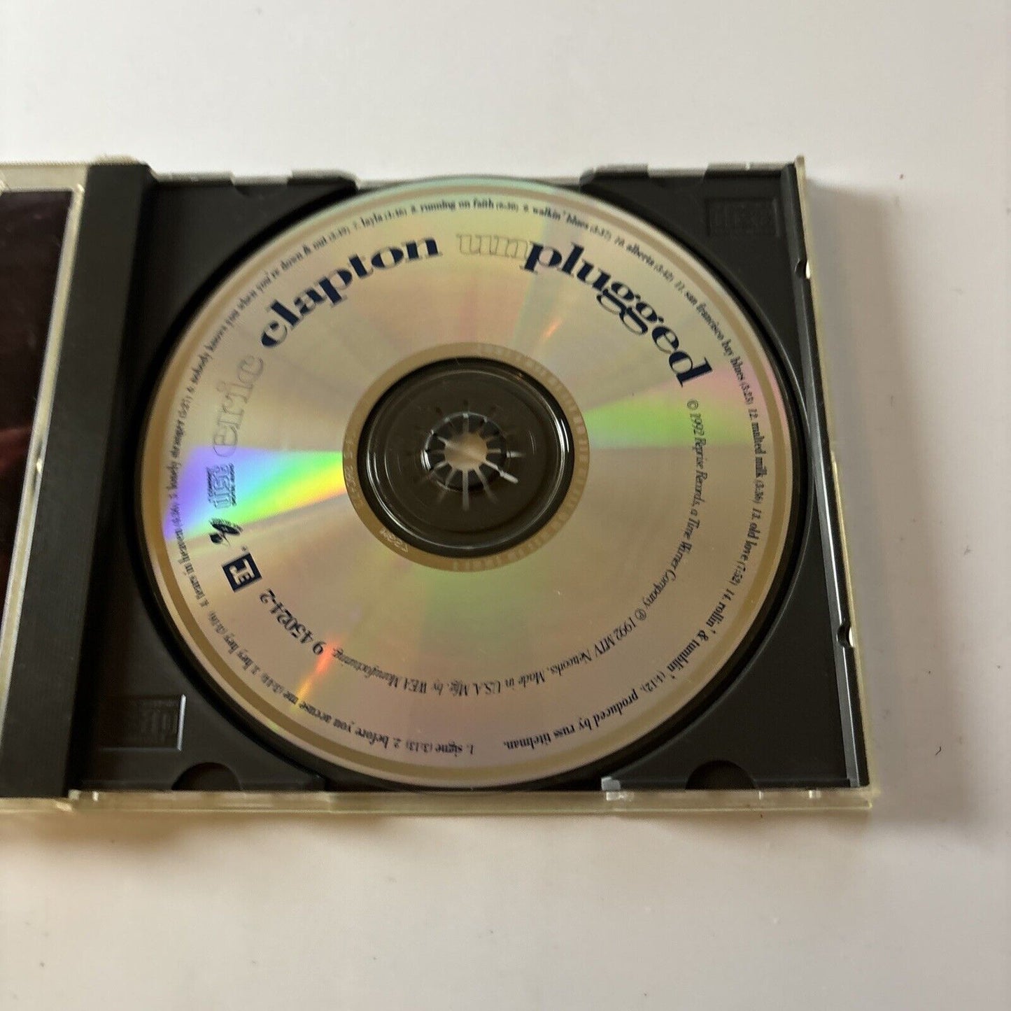 Eric Clapton - Unplugged (CD, 1992)  Reprise Records