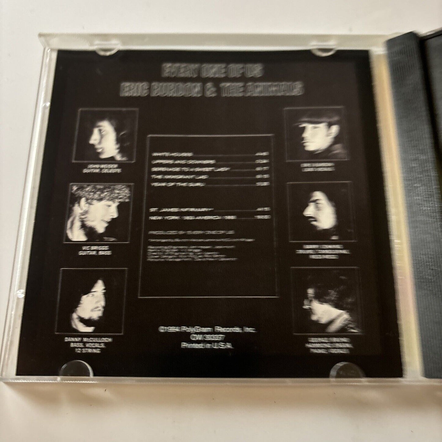 Eric Burdon & The Animals - Every One Of Us (CD, 1994)  ow-30337