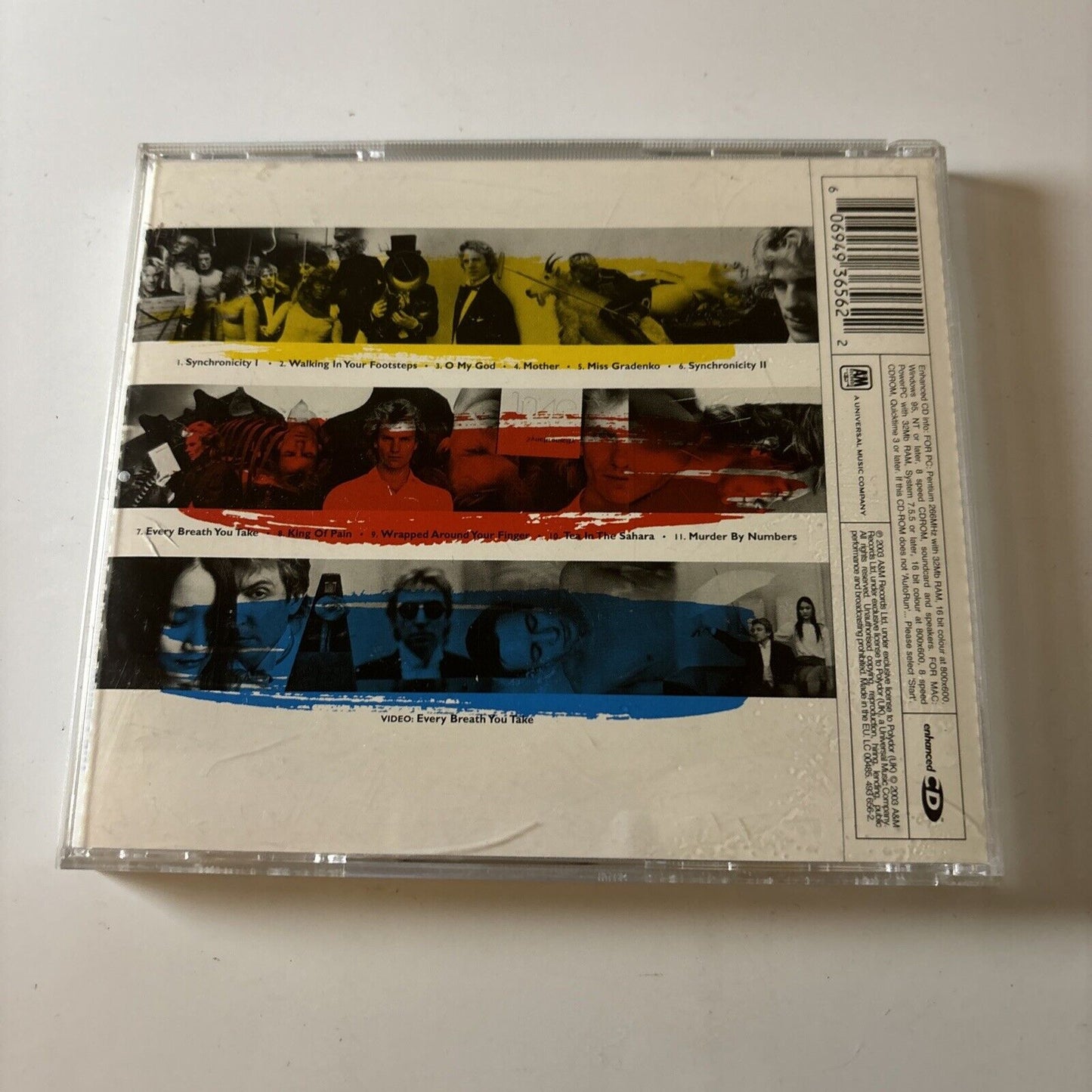 The Police - Synchronicity (CD, 2003) A&M Records