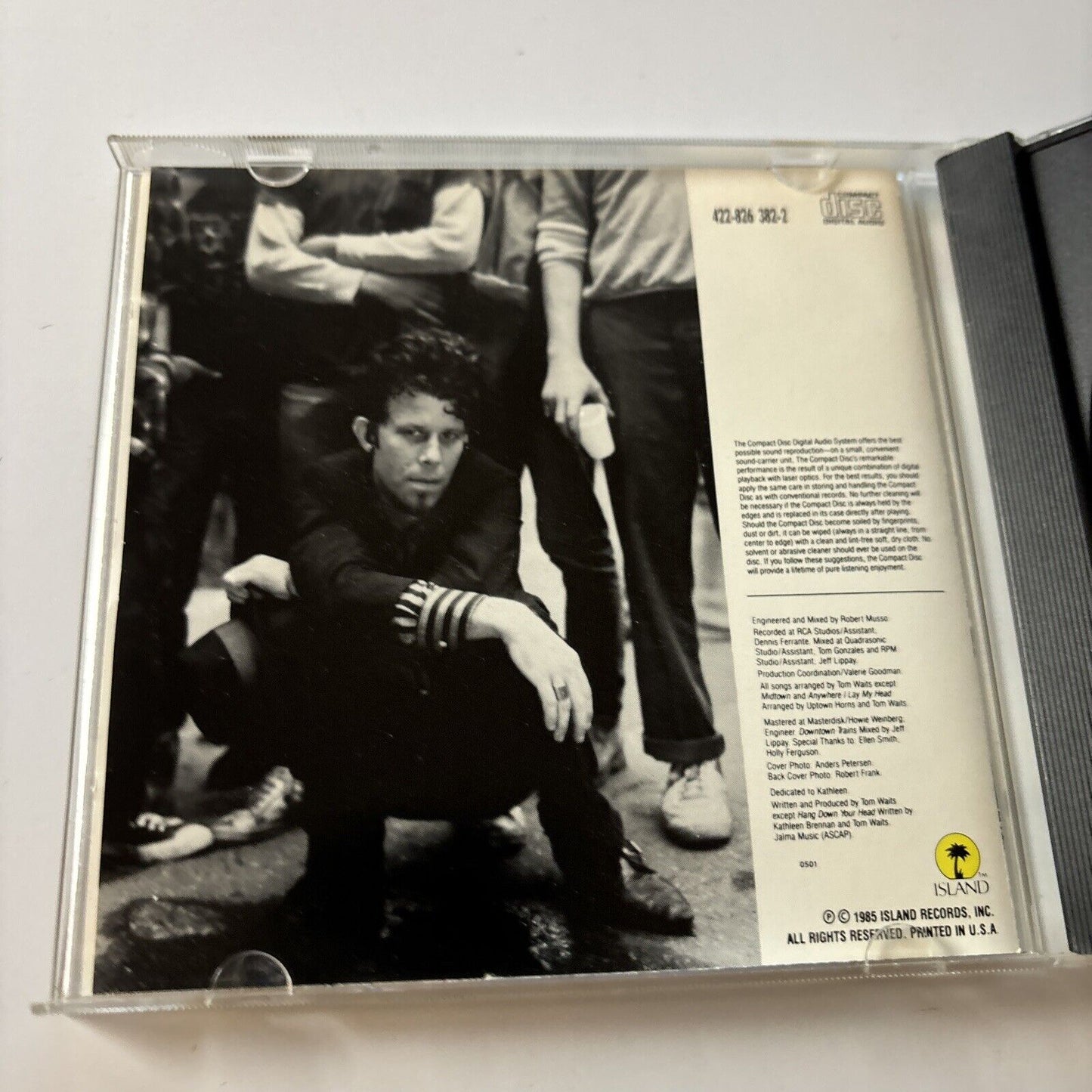 Tom Waits - Rain Dogs (CD, 1991) Island Records  534517