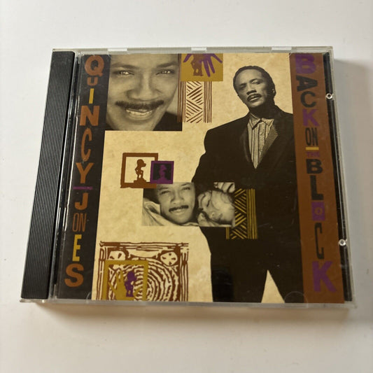 Quincy Jones - Back On The Block (CD, 1989) Japan Qwest Records