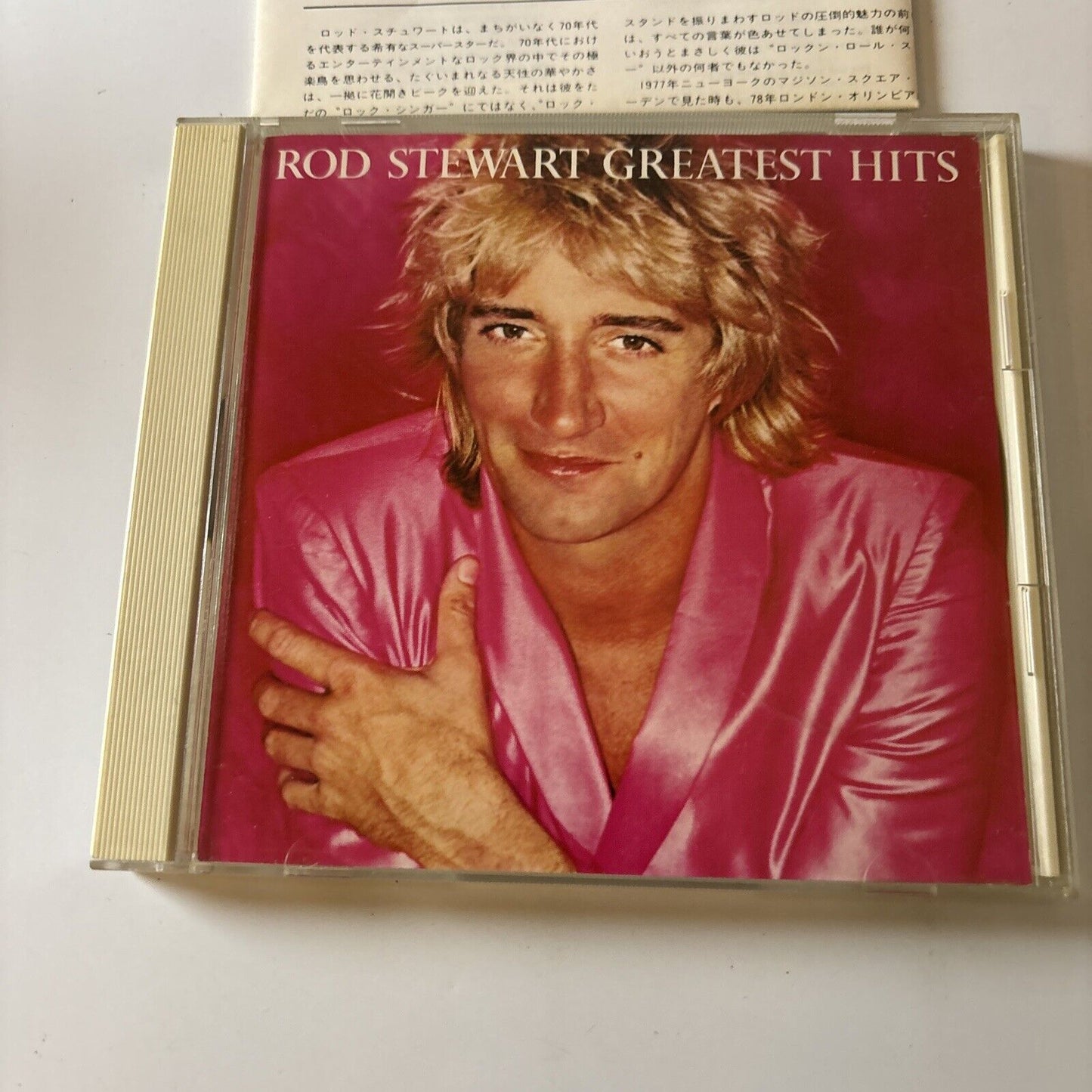 Rod Stewart - Greatest Hits (CD, 1991) Japan wpcp-4557 Warner Bros. Records