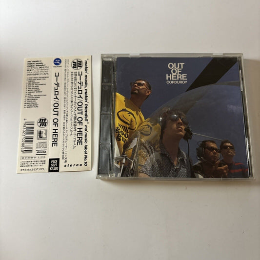 Corduroy - Out Of Here [Bonus Japan Track] (CD, 1994) Japan PSCR-5327 Obi