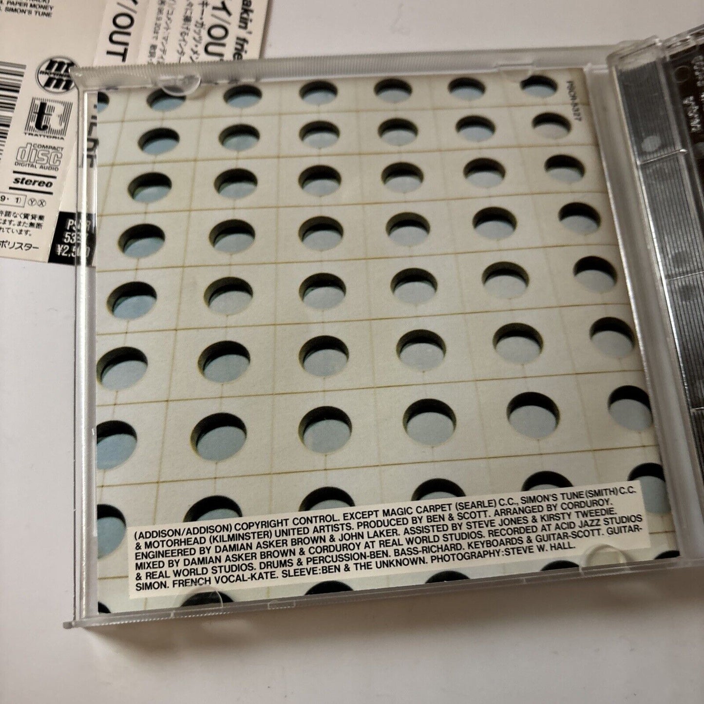 Corduroy - Out Of Here [Bonus Japan Track] (CD, 1994) Japan PSCR-5327 Obi