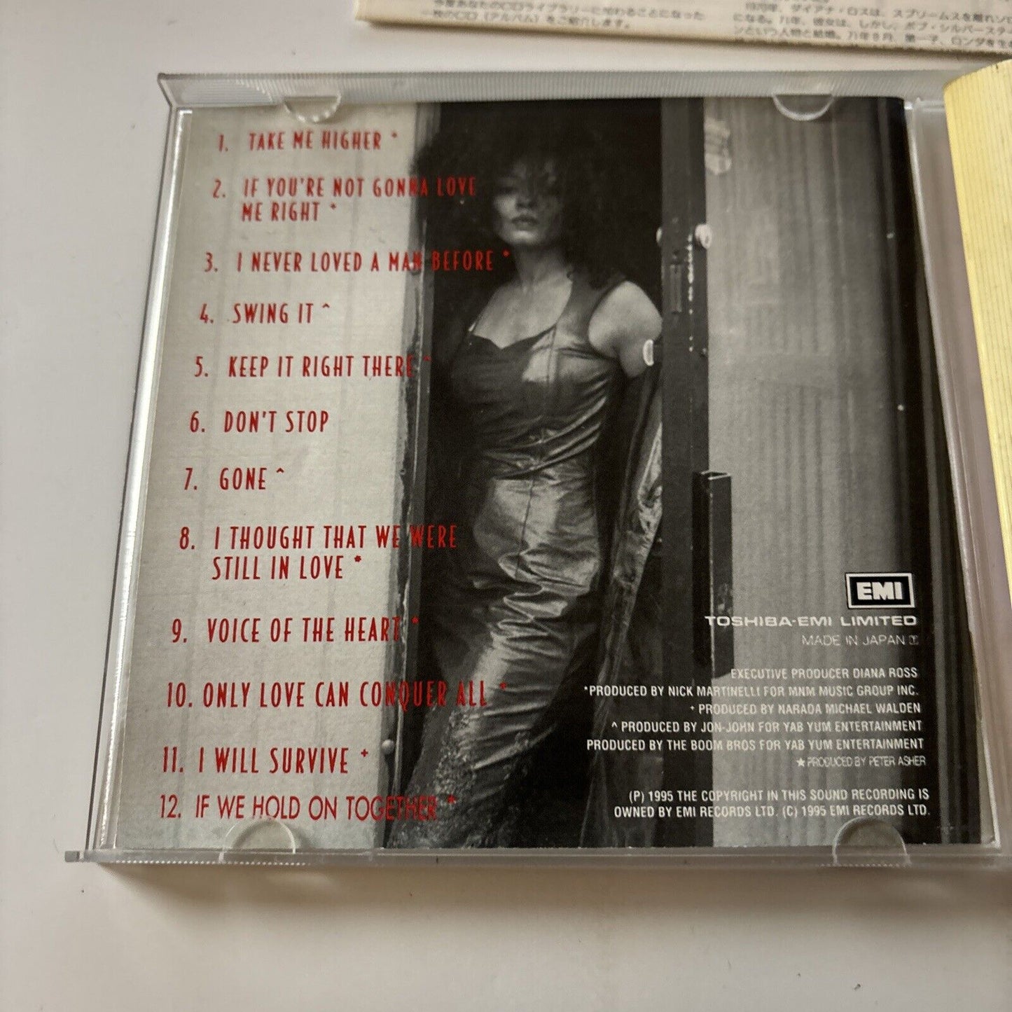 Diana Ross - Take Me Higher (CD, 1995) Japan TOCP-8655