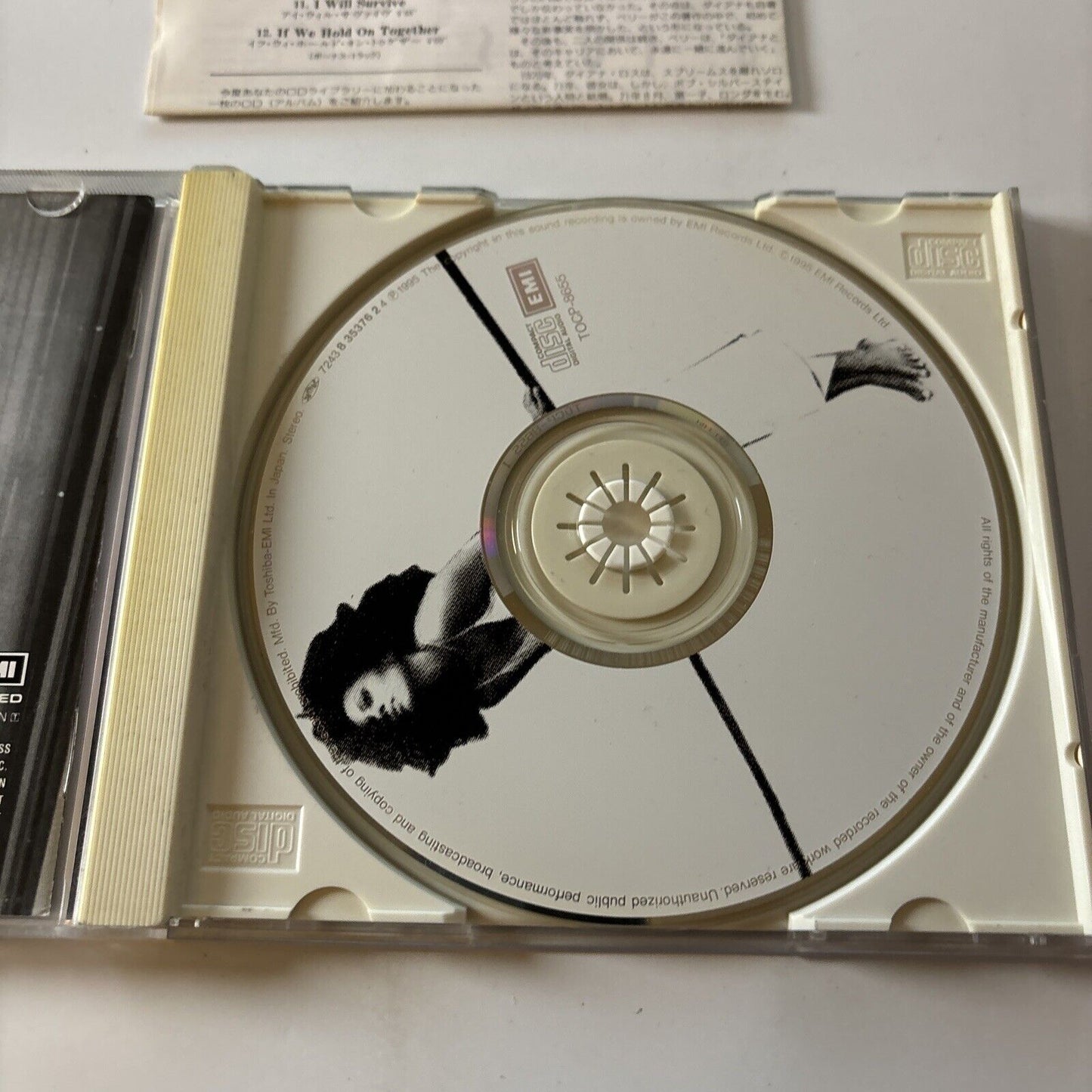 Diana Ross - Take Me Higher (CD, 1995) Japan TOCP-8655