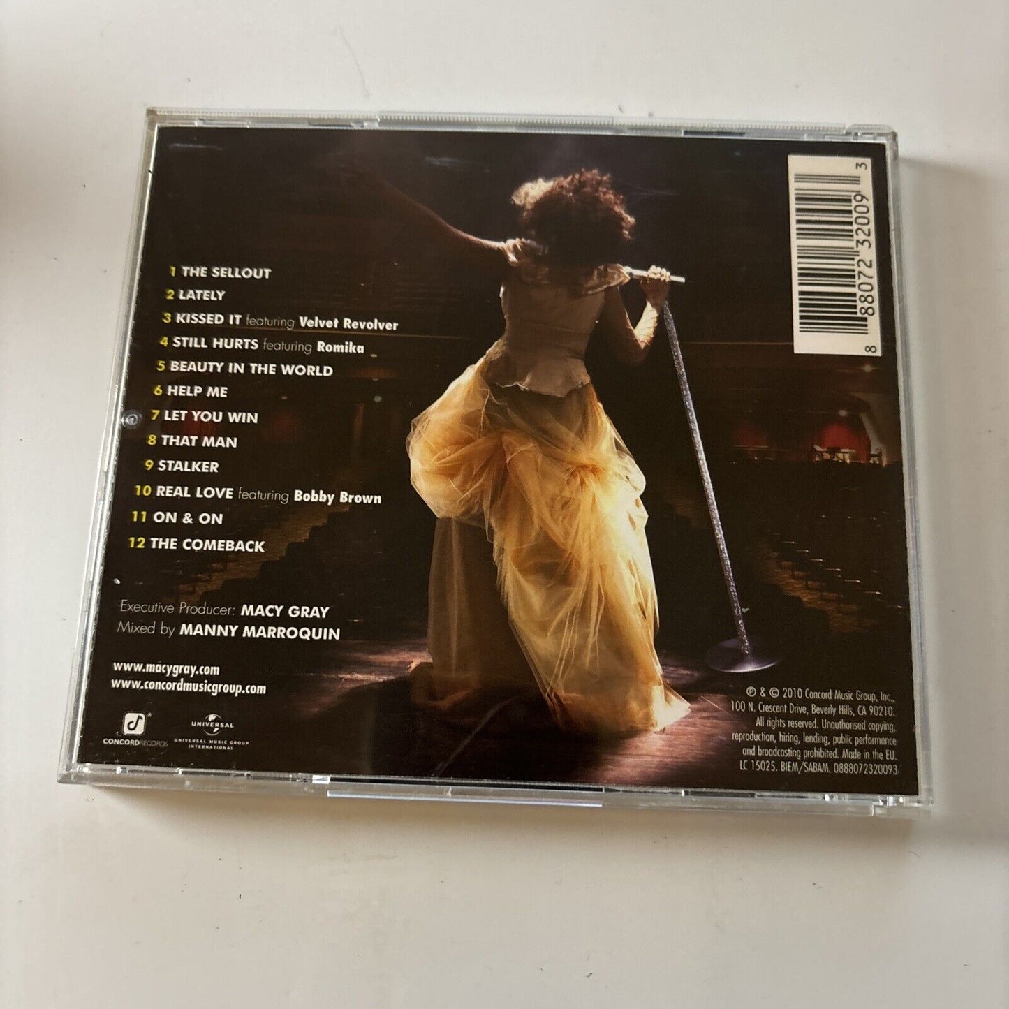 Macy Gray - The Sellout (CD, 2010) USA Concord Records