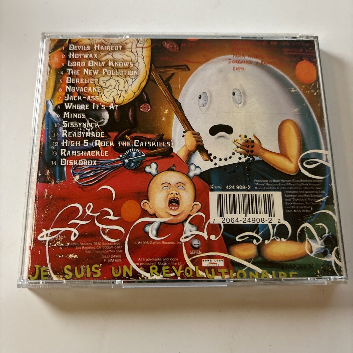 Beck - Odelay (CD, 1996) Geffen Records GEFD-24908