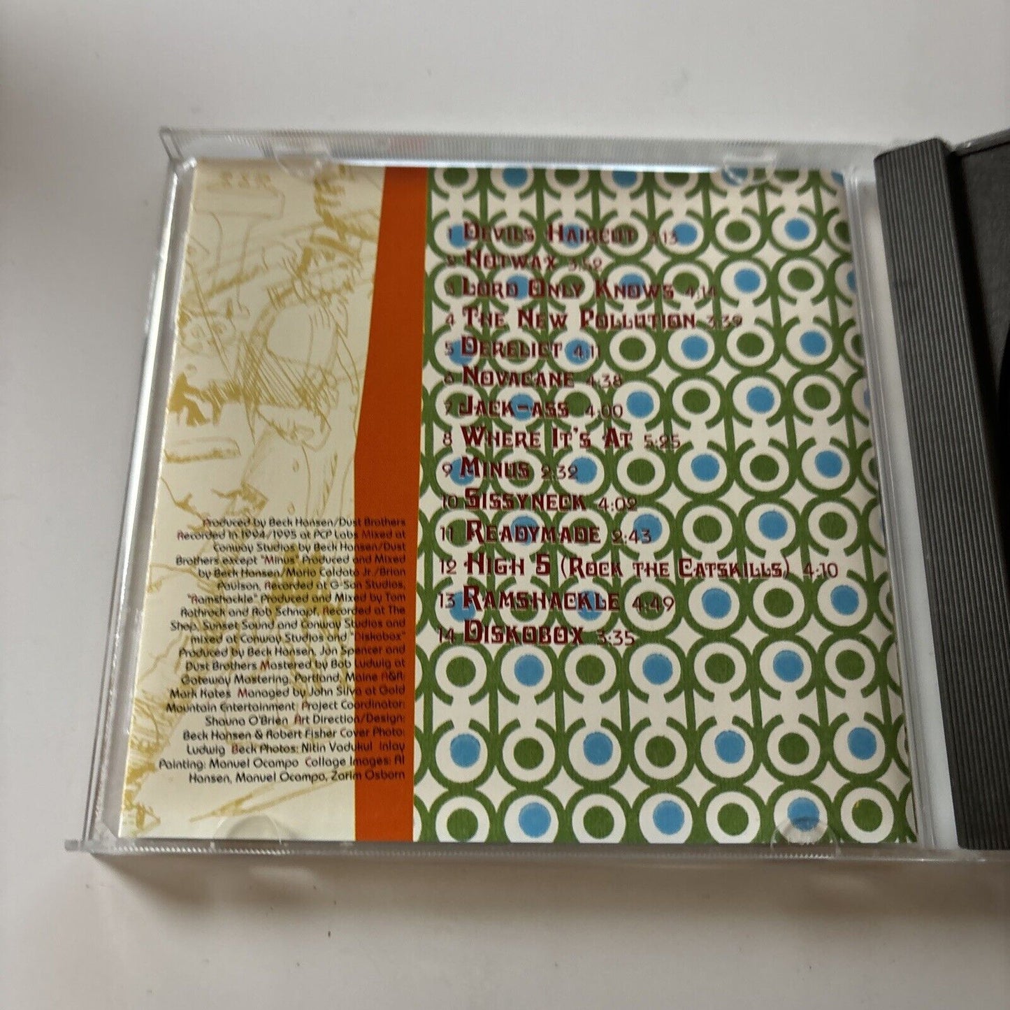 Beck - Odelay (CD, 1996) Geffen Records GEFD-24908