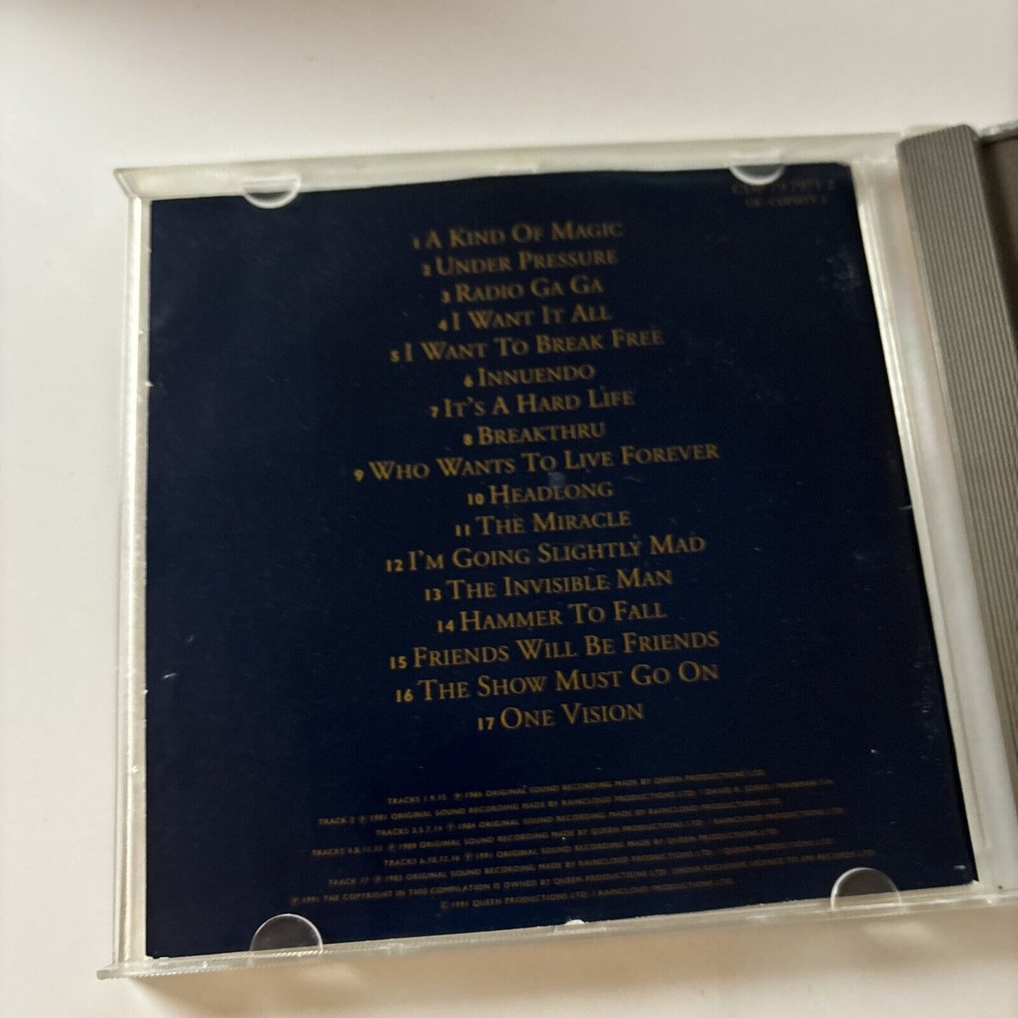 Queen - Greatest Hits II (CD, 1991) UK Parlophone CDP 79 7971 2