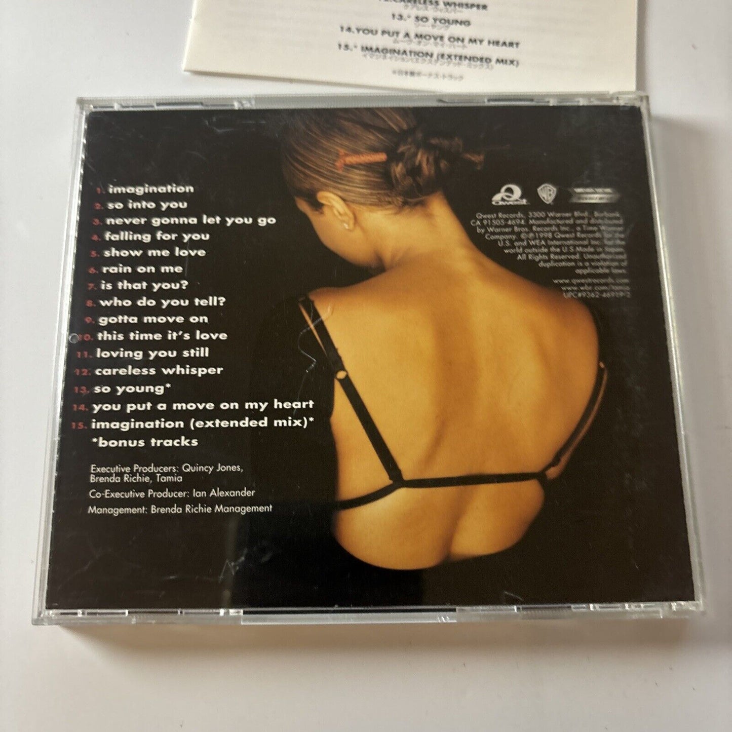 Tamia - Tamia (CD, 1998) Japan WPCP-1776