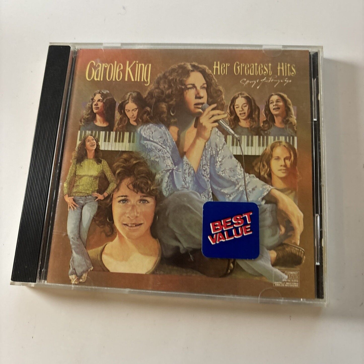 Carole King - Her Greatest Hits - Songs Of Long Ago (CD, 1978) USA EK 34967
