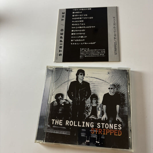 The Rolling Stones - Stripped (CD, 1995) Japan vjcp-25202