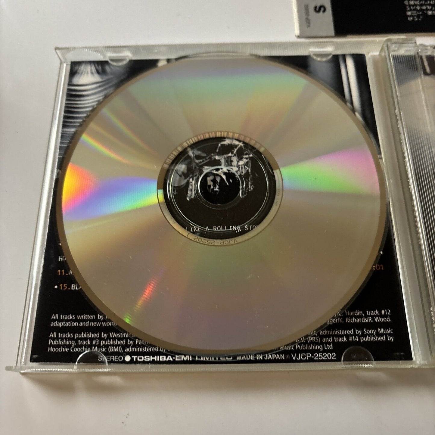 The Rolling Stones - Stripped (CD, 1995) Japan vjcp-25202