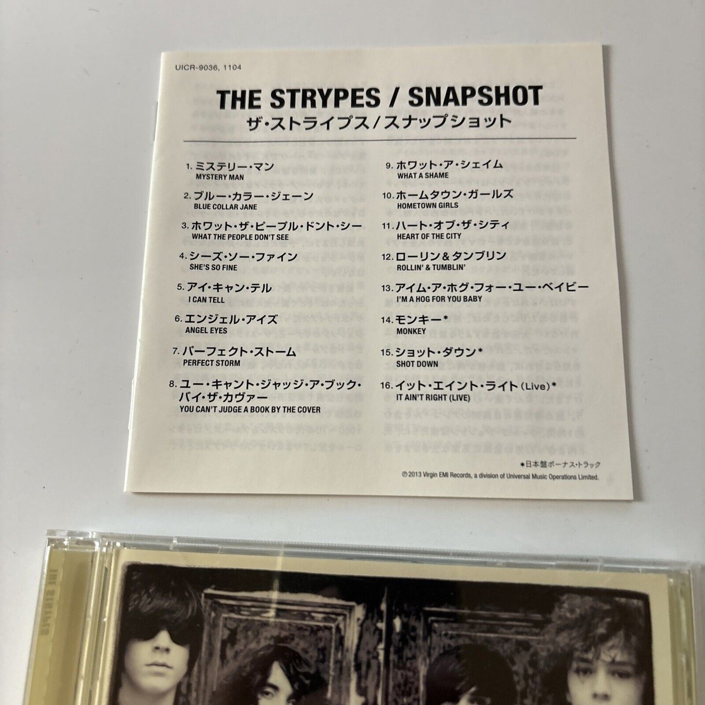 The Strypes - Snapshot (CD, 2013) Japan UICR-9036