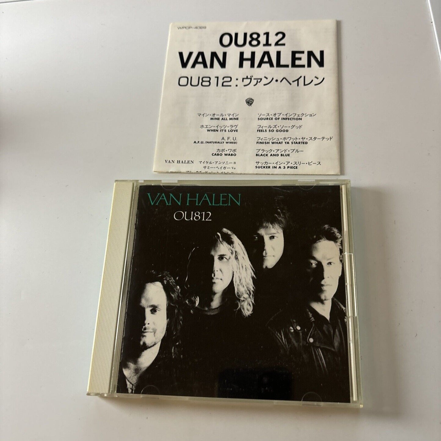 Van Halen - OU812 (CD, 1994) Japan wpcp-4029 Warner Bros. Records
