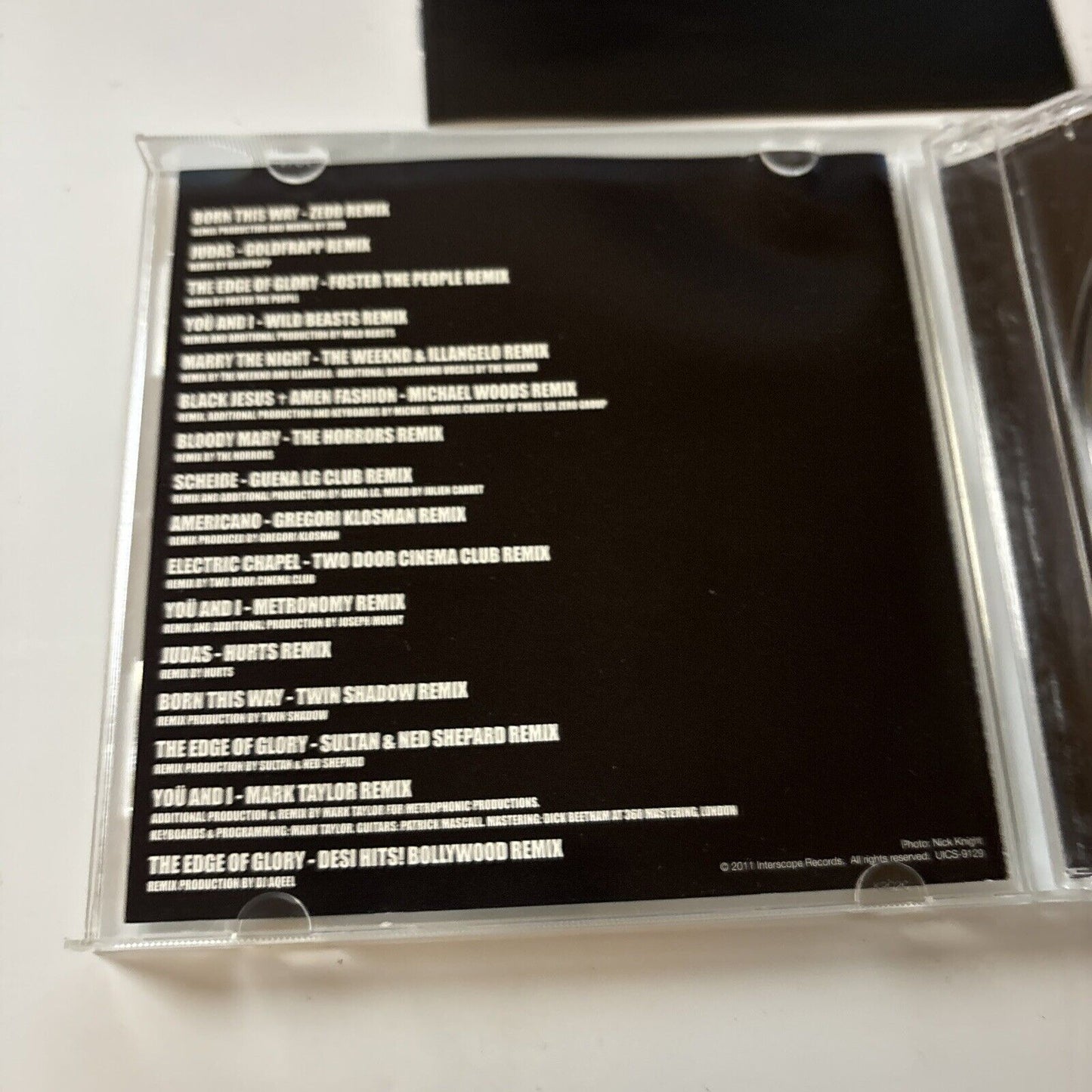 Lady Gaga - Born This Way The Remix (CD, 2011) Japan UICS-9129