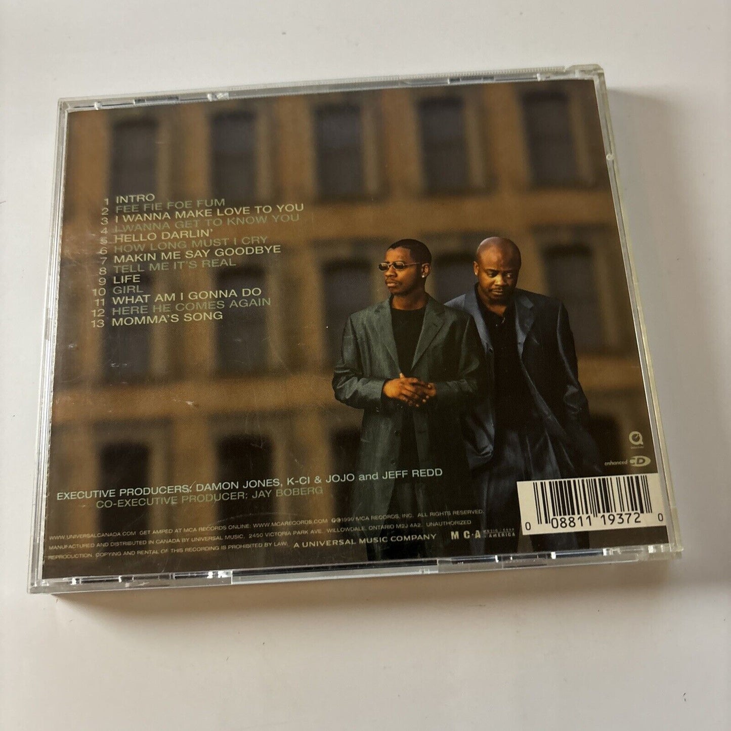 K-Ci & JoJo - It's Real (CD, 1999) USA MCAD 11937 Funk Soul