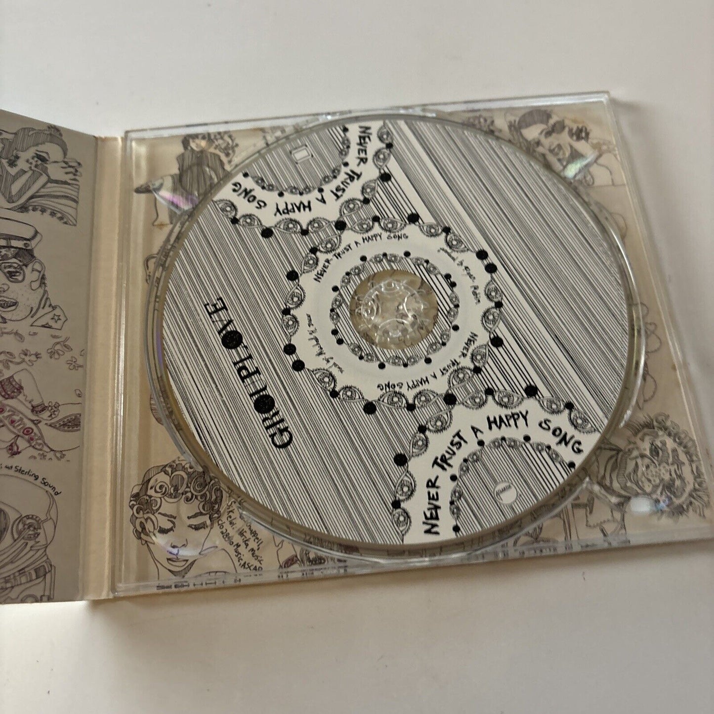 Grouplove - Never Trust A Happy Song (CD, 2011) USA Canvasback