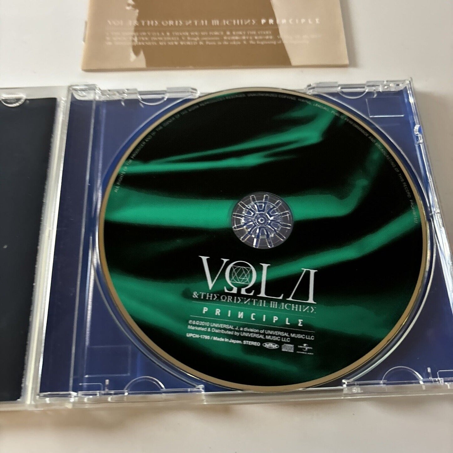 Vola & The Oriental Machine - Principle (CD, 2010) Japan UPCP-1795