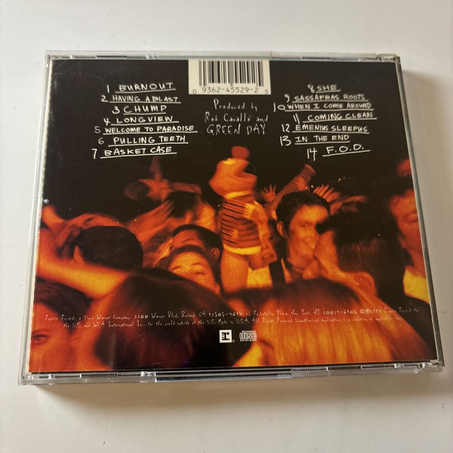 Green Day - Dookie (CD, 1999) USA Reprise Records  448989