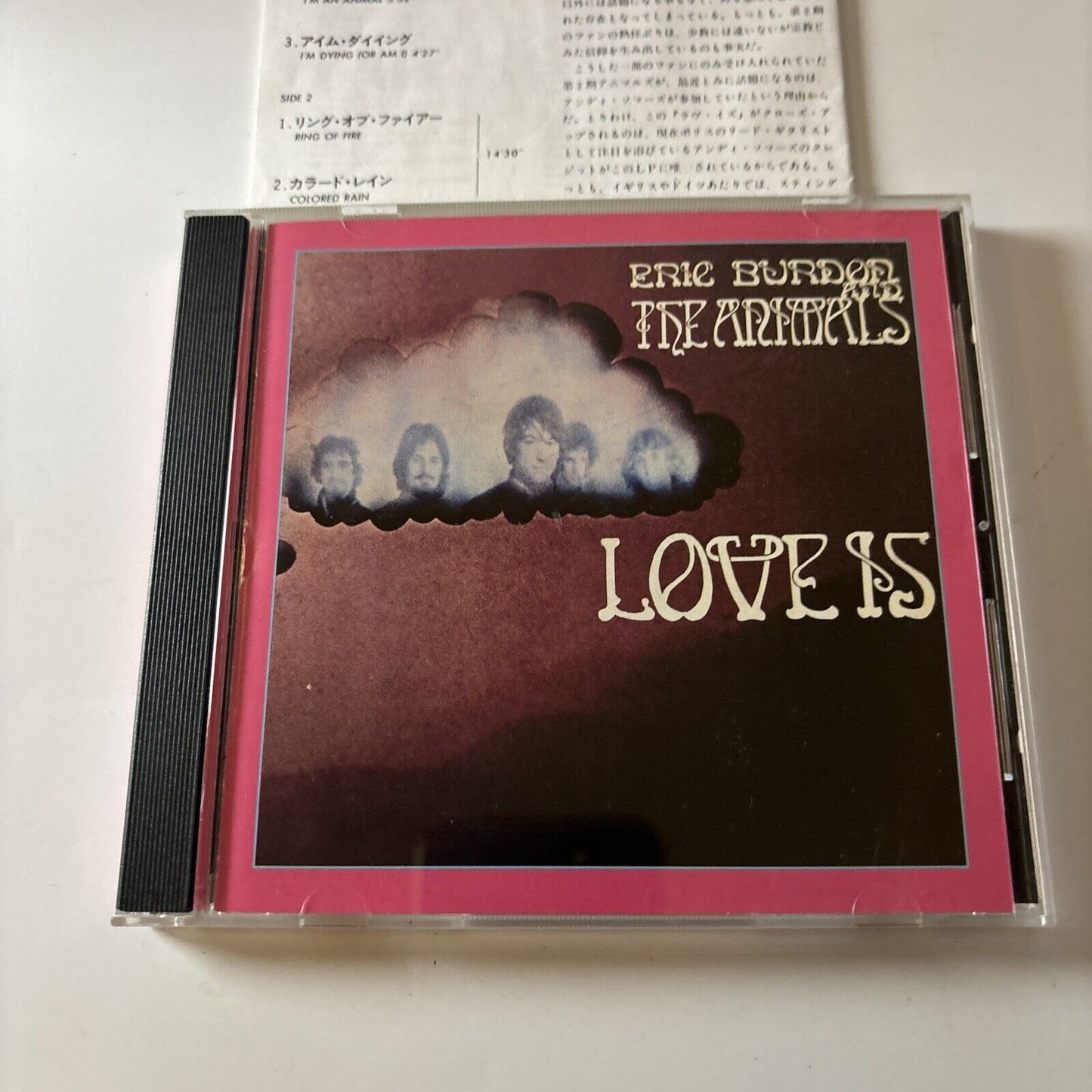 Eric Burdon & The Animals - Love Is (CD, 1994) Japan & ow-30338