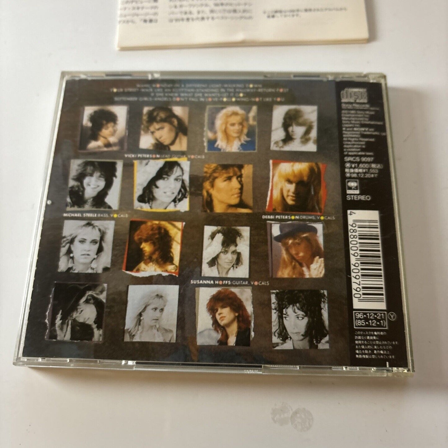 Bangles - Different Light (CD, 1996) Japan SRCs-9097 Rock