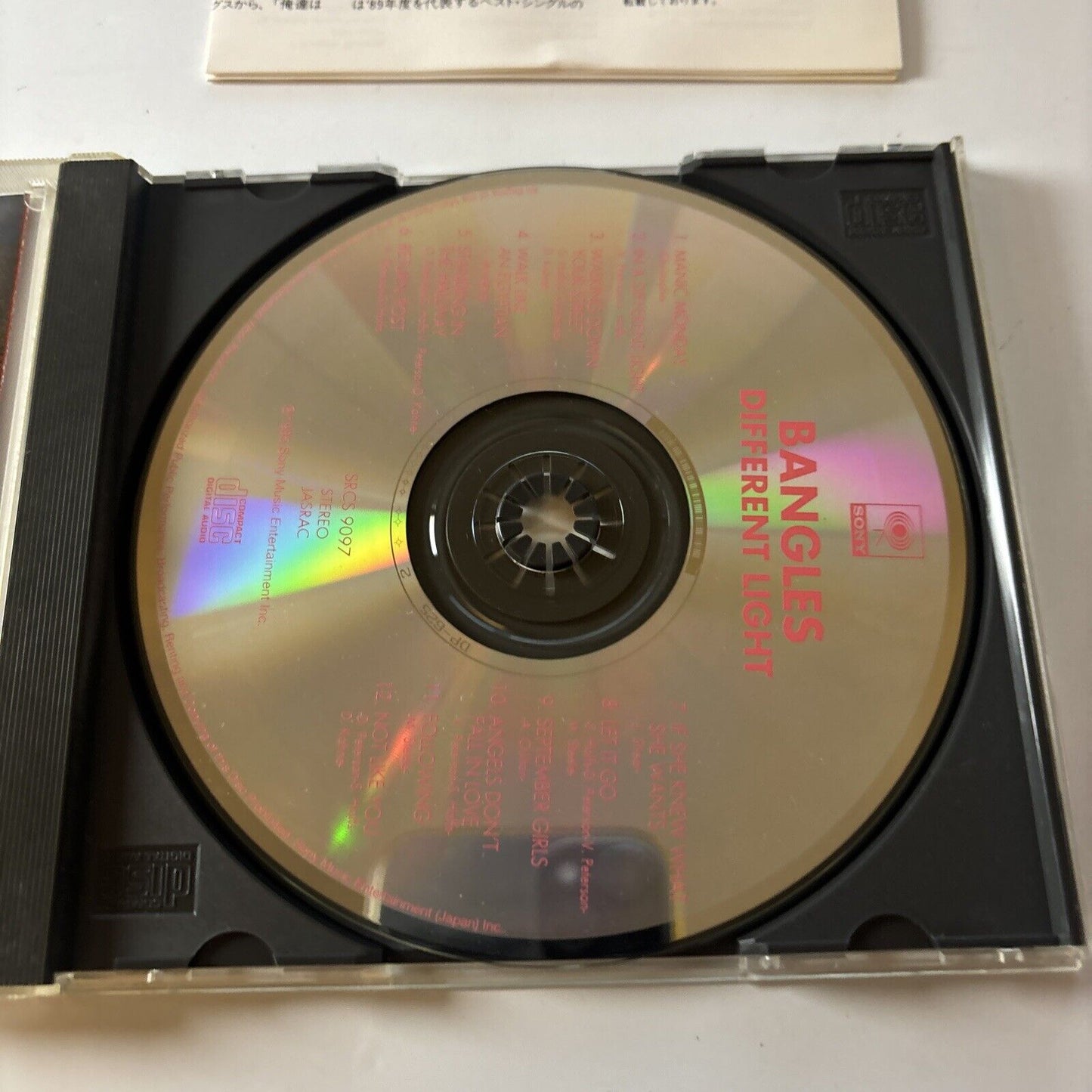 Bangles - Different Light (CD, 1996) Japan SRCs-9097 Rock