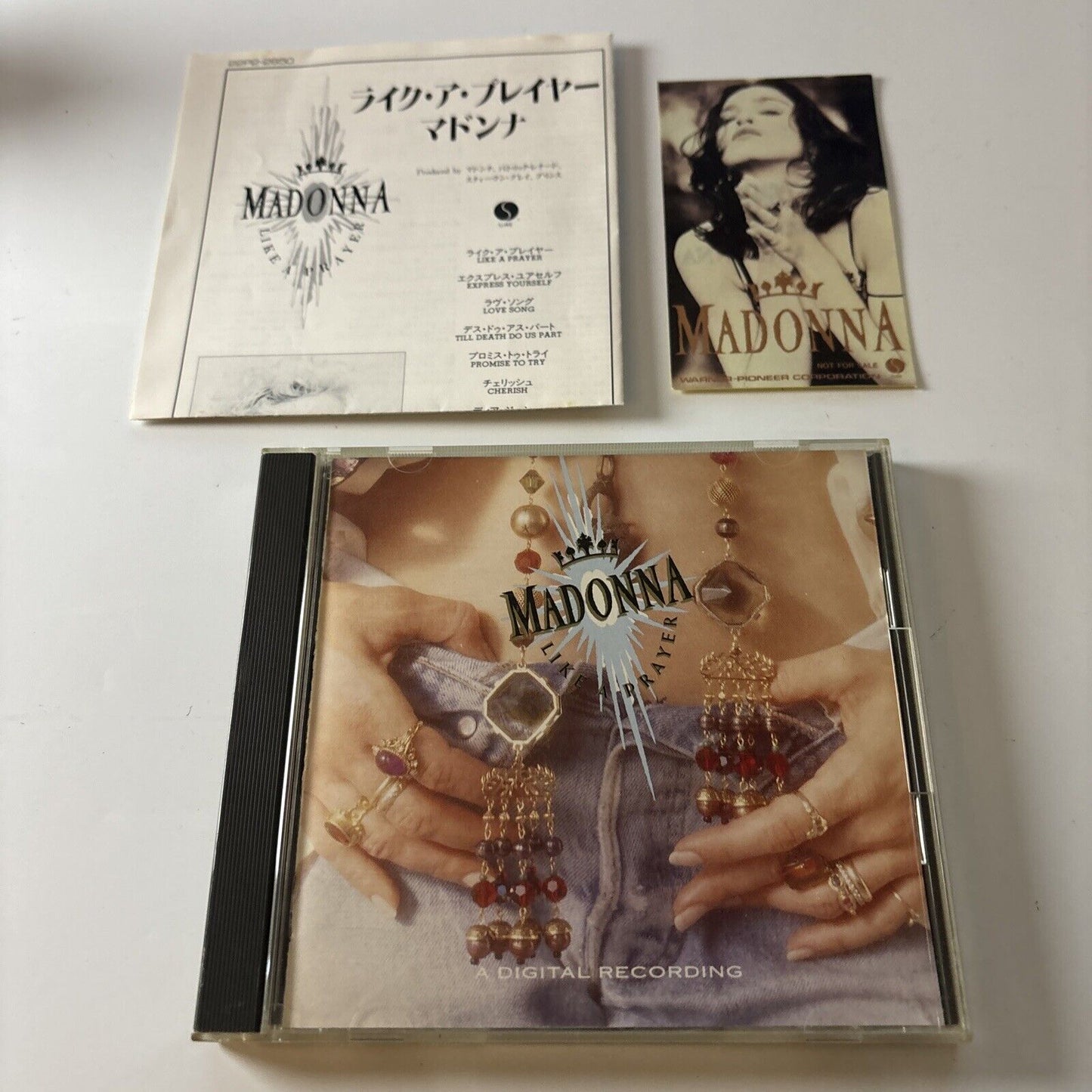 Madonna - Like A Prayer (CD, 1989) Japan  22p2-2650