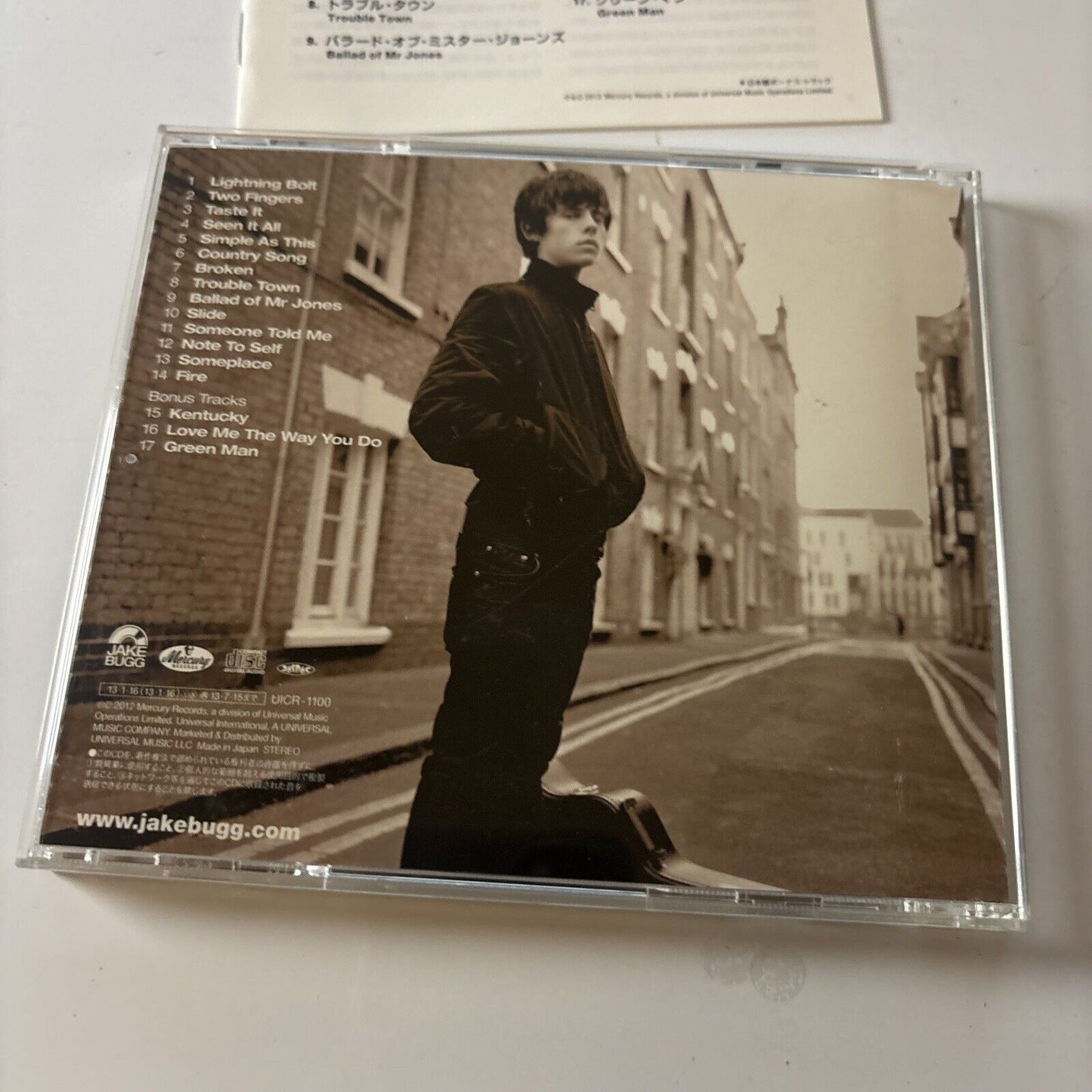 Jake Bugg - Jake Bugg [Japan Bonus Track] (CD, 2013) Japan UICR-1100