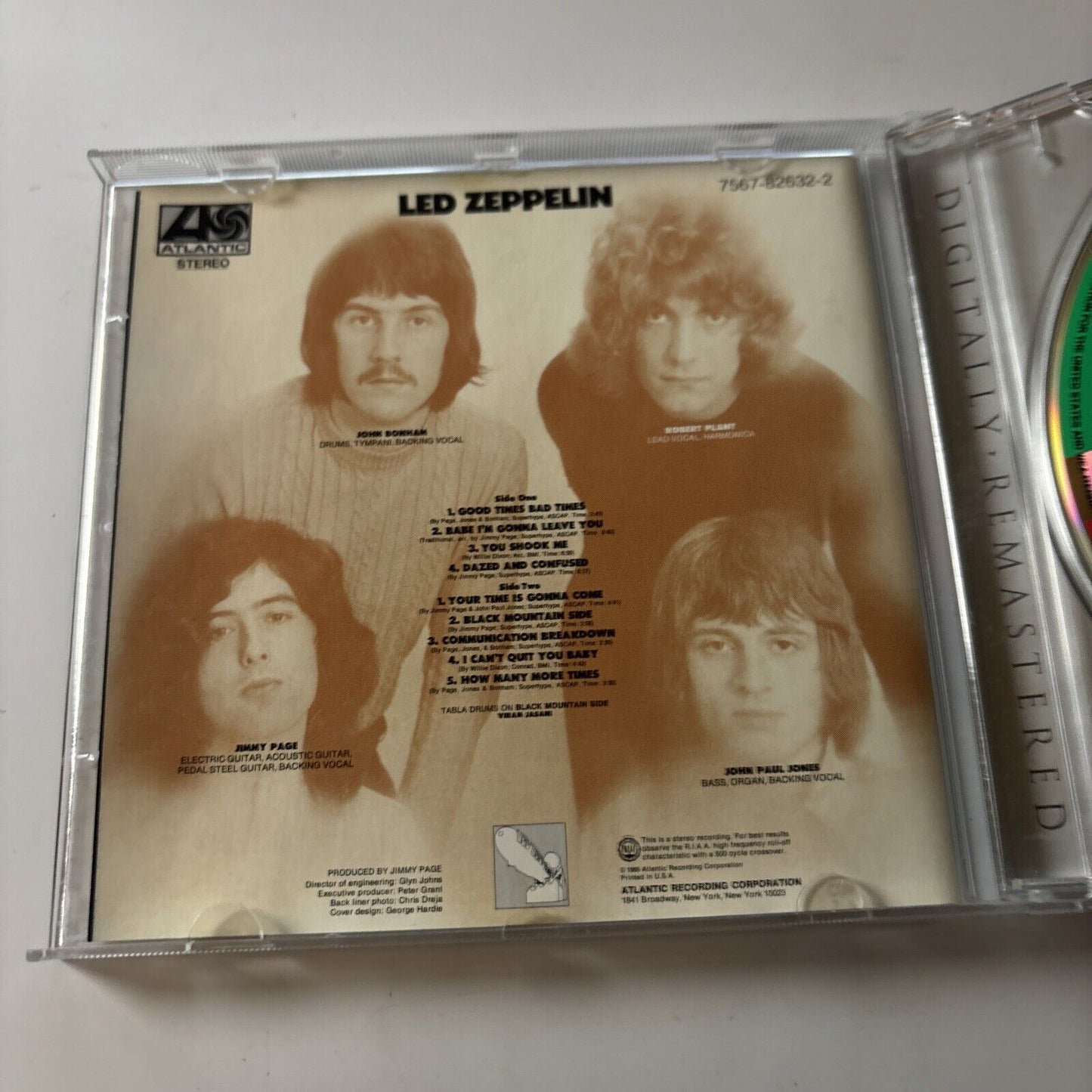 Led Zeppelin - Led Zeppelin (CD, 1994) USA & Atlantic 438486