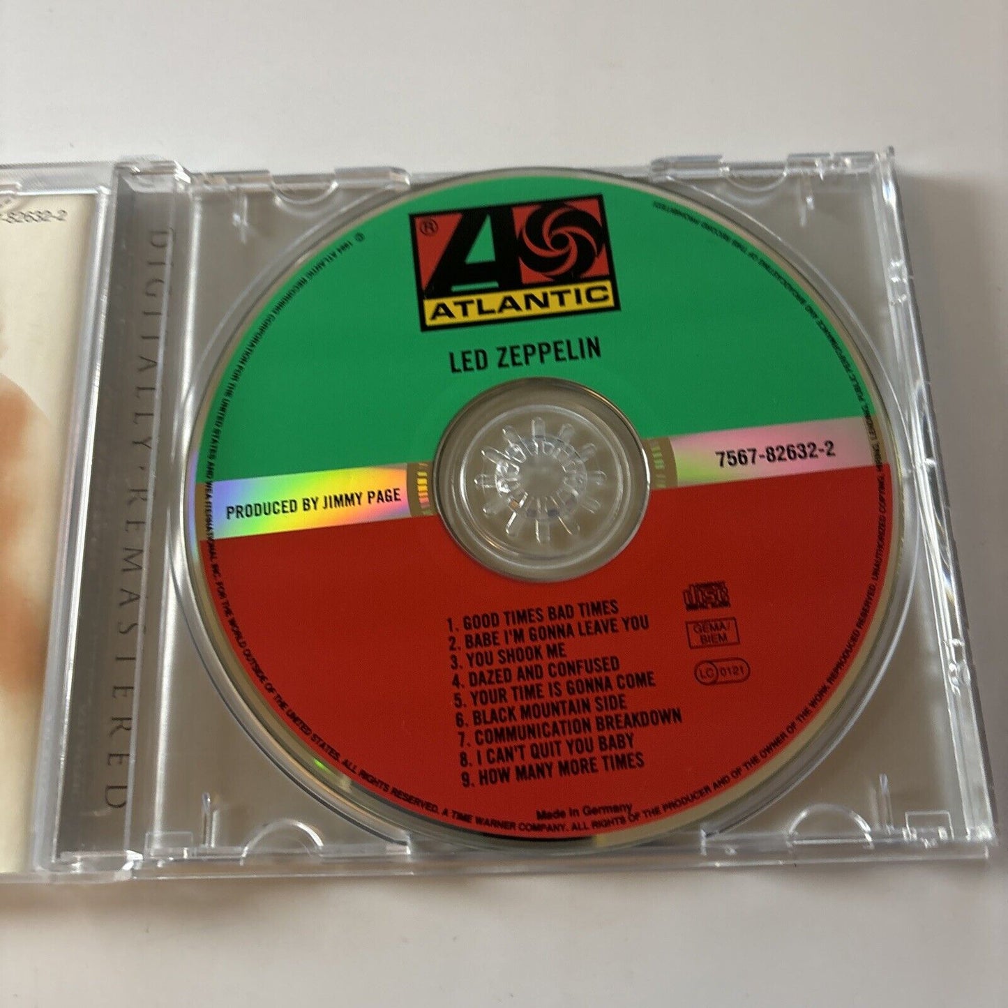 Led Zeppelin - Led Zeppelin (CD, 1994) USA & Atlantic 438486