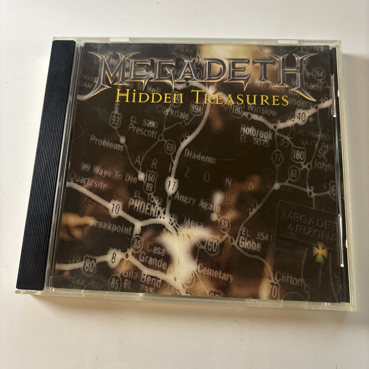 Megadeth - Hidden Treasures (CD, 1995) USA Capitol Records