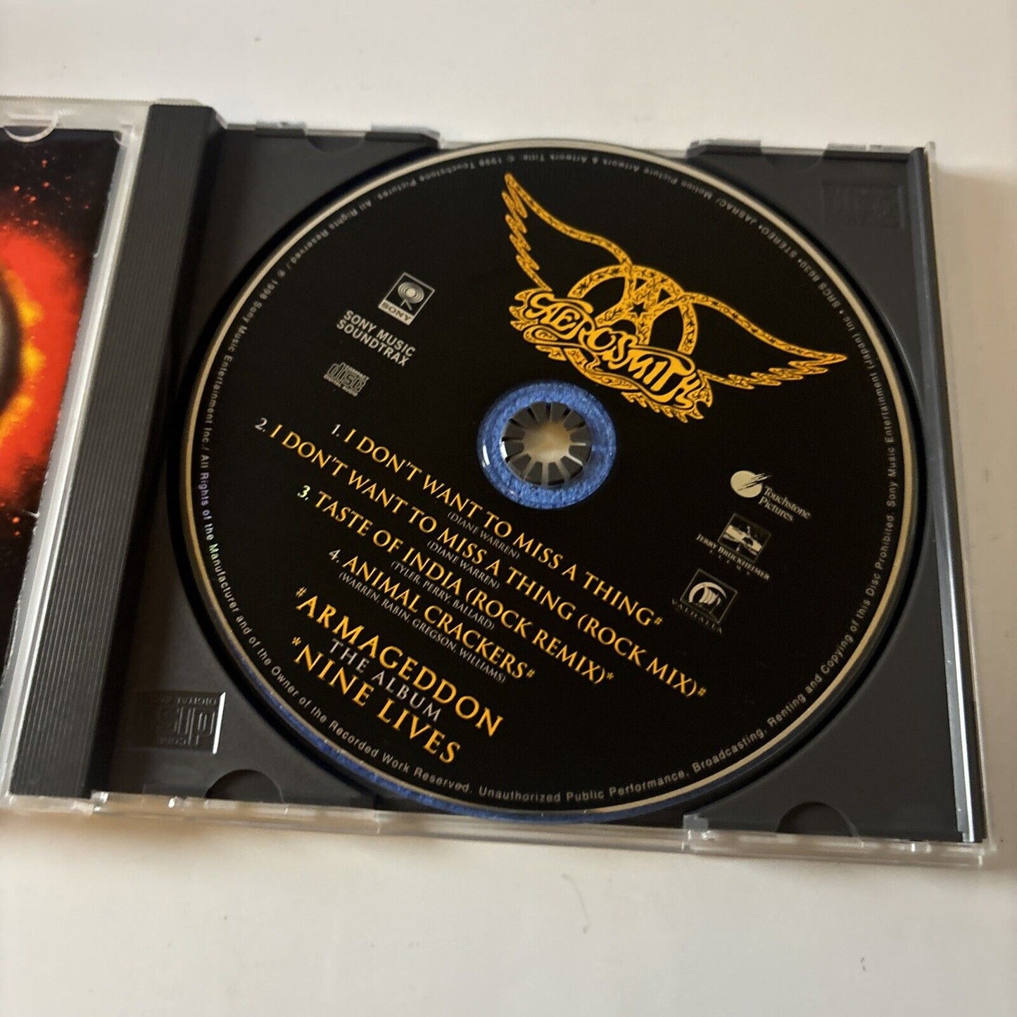 Aerosmith - I Don't Want To Miss A Thing (CD, 1998) Japan SRCs-8630