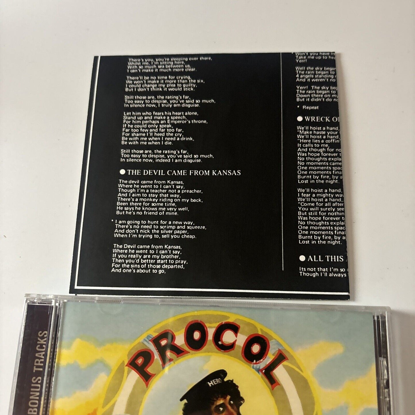 Procol Harum - A Salty Dog...Plus (CD, 1969)WESM 534